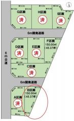 全体区画図（B区画）
