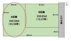 全体区画図（A区画）