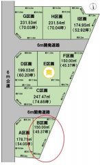 全体区画図（B区画）