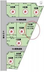 全体区画図（F区画）