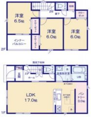 3号棟　間取り