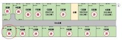 全体区画図（J区画）商談中