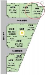 全体区画図（I区画）
