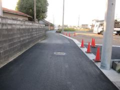 南側道路4.5m