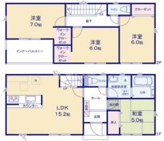 1号棟　間取り