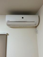 エアコン新品3台設置済み