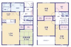 1号棟　間取り