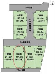 全体区画図（G区画）