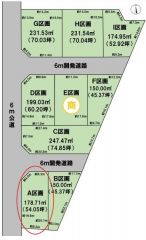 全体区画図（A区画）