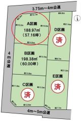 全体区画図（A区画）