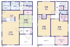1号棟　間取り