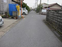 南側道路4.3m
