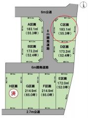全体区画図（C区画）