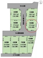 全体区画図（D区画）