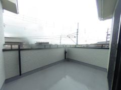 日当たり良好で洗濯物がよく乾く