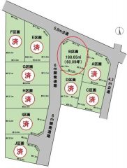 全体区画図（B区画）