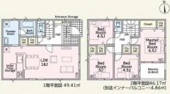 1号棟　間取り