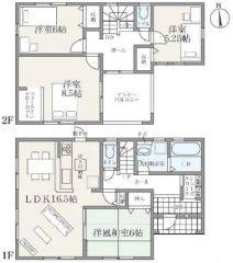 1号棟　間取り