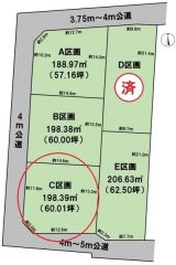 全体区画図（C区画）