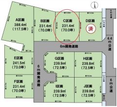 全体区画図（C区画）