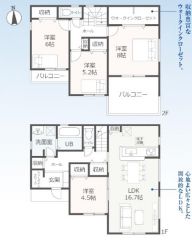 4号棟　間取り