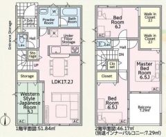 1号棟　間取り