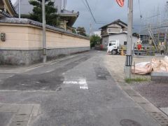 南側道路4.3m