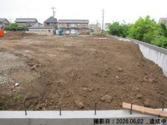 分譲地全体（造成中）
