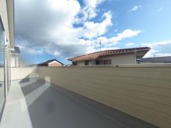 日当たり良好で洗濯物がよく乾く