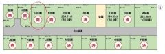 全体区画図（G区画）商談中