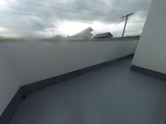 日当たり良好で洗濯物がよく乾く