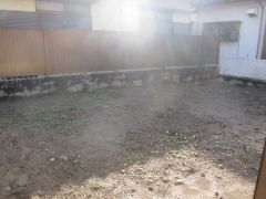 お子さまプールを置いても余裕の広さ