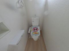 温水洗浄便座できれいさっぱり