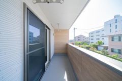 日当たり良好で洗濯物がよく乾く