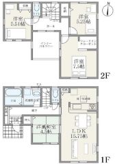 1号棟　間取り