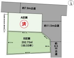 全体区画図（B区画）