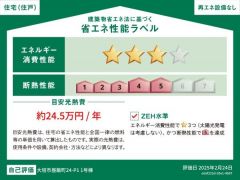建築物省エネルギー性能表示