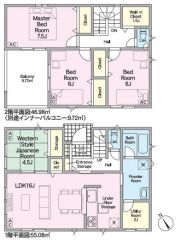 1号棟　間取り