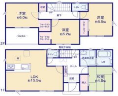 1号棟　間取り