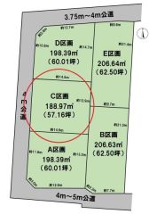全体区画図（C区画）