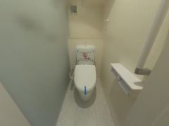 温水洗浄便座できれいさっぱり