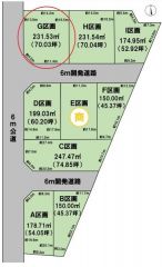 全体区画図（G区画）
