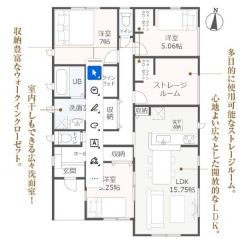 2号棟　間取り