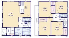 1号棟　間取り