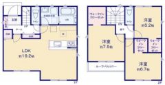 1号棟　間取り