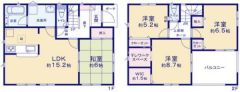 3号棟　間取り