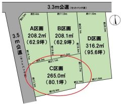 全体区画図（C区画）