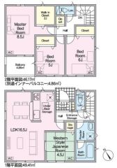 3号棟　間取り