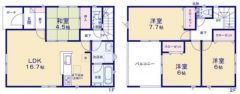 1号棟　間取り