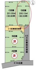 全体区画図（D区画）